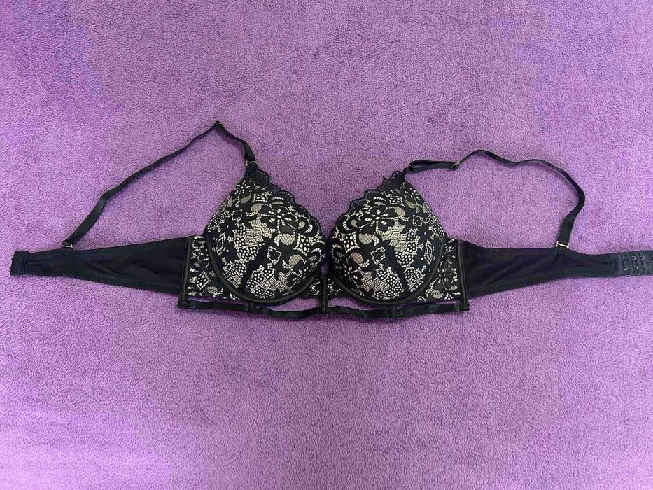 Дамски сутиен черен дантела