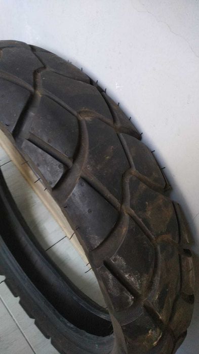 Моторезина Мотошина задняя Dunlop Trailmax D604. 120/80 R18 Б/У