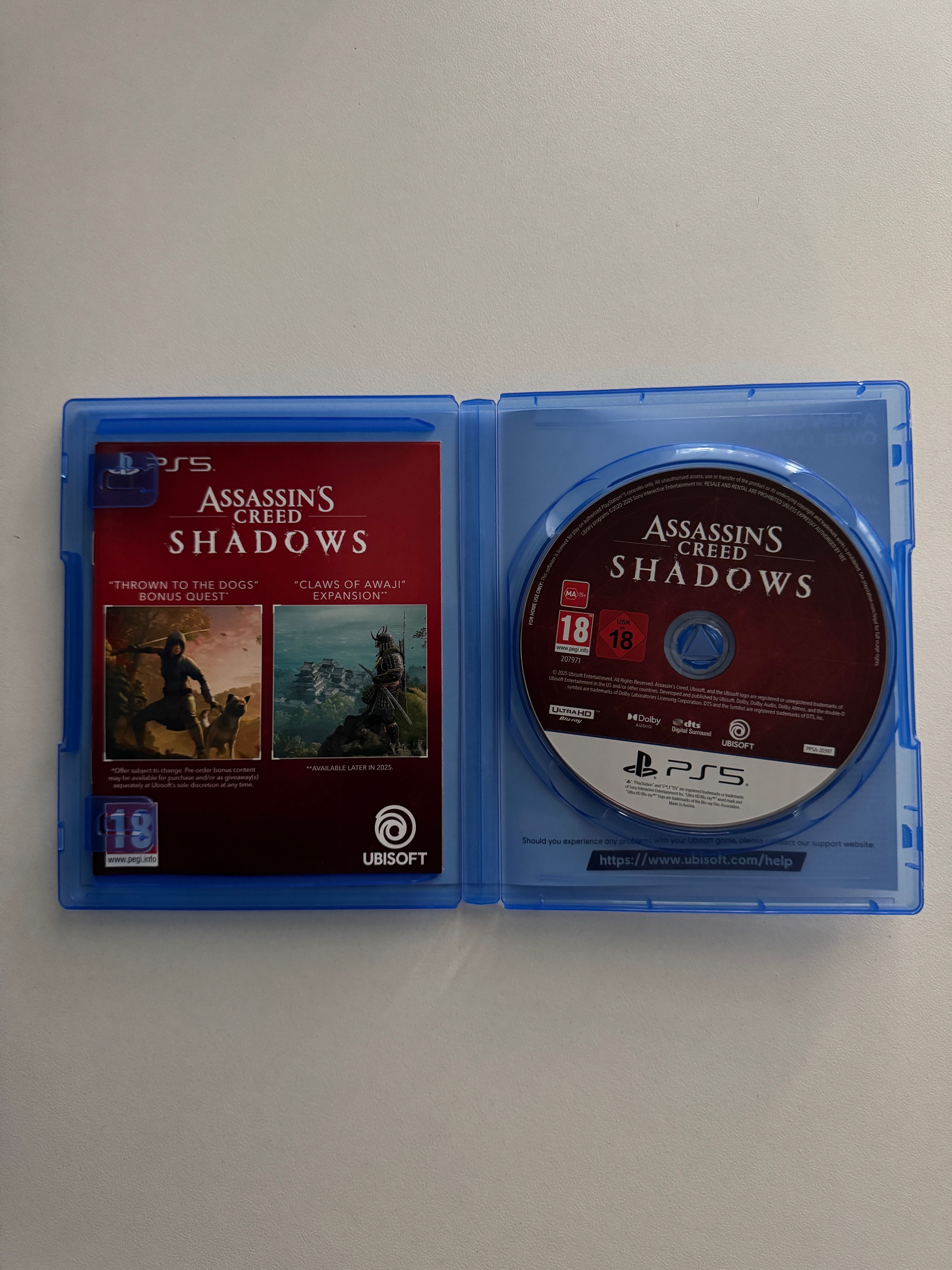 Assasin’s Creed Shadows ps5