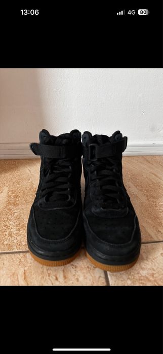 Nike AirForce 1 negri
