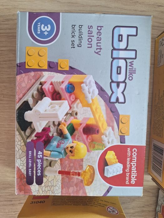 Lego plus alte jucării de montat  - 6 seturi