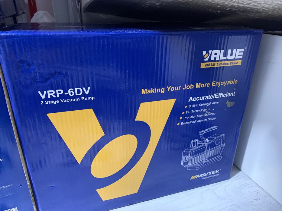 Pompa vacuum vid value vrp 6dv 2 trepte 170l/min 15 microni ulei noua