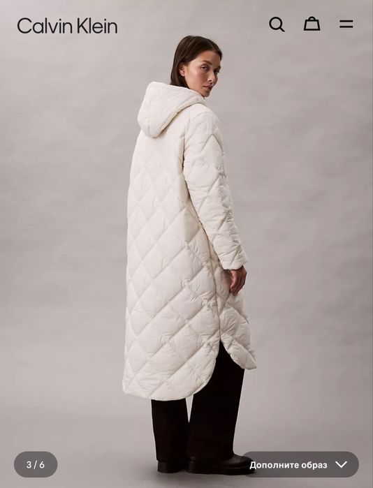 Продам пуховик с США Calvin Klein