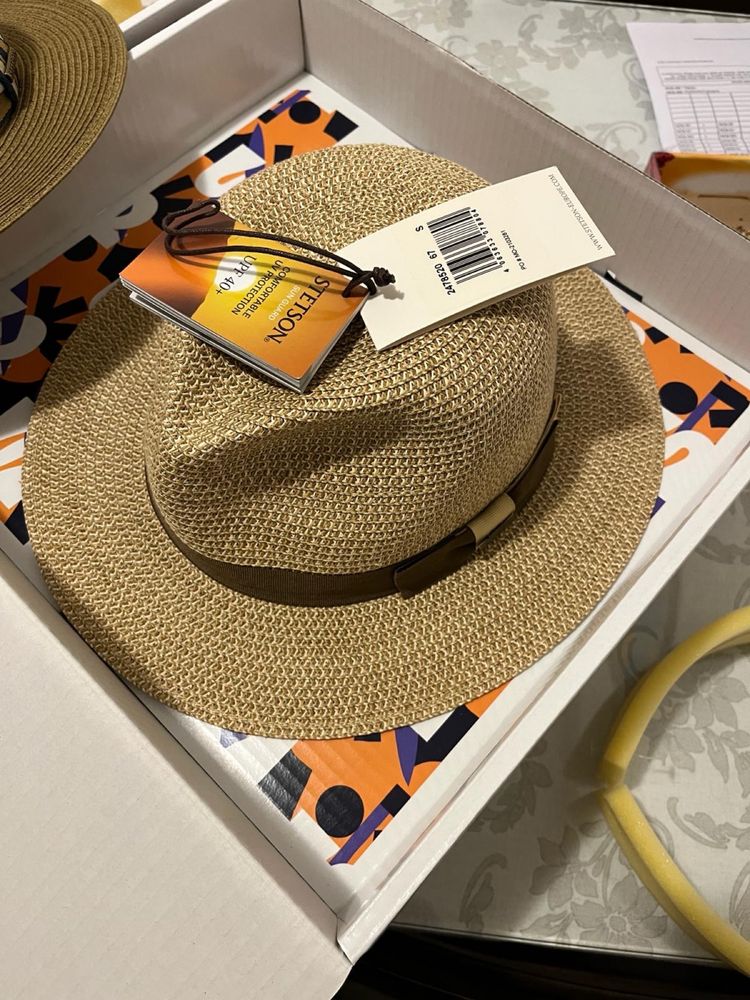 Pălărie soare de  lux premium Stetson