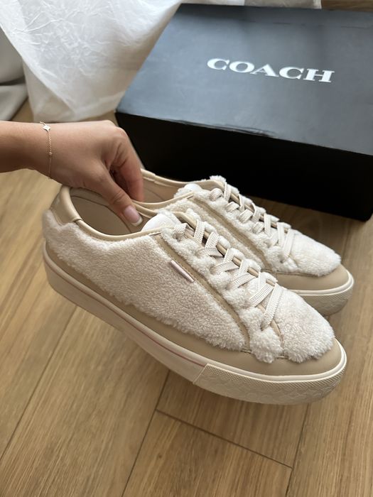 ОРИГИНАЛНИ! Coach дамски маратонки обувки зимни пухкави размер 39.5