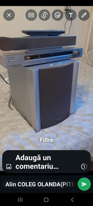 Vînd sistem homme cinema(Sony)