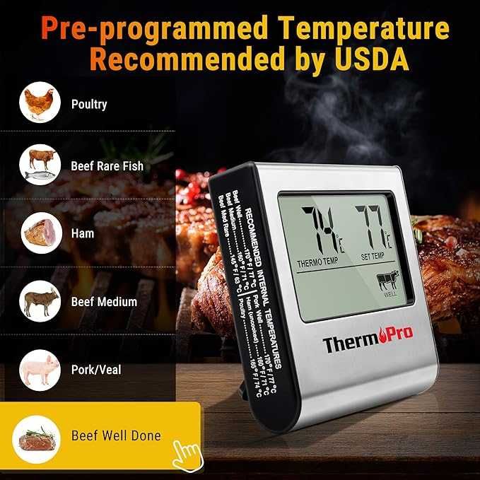 ThermoPro TP16 Termometru digital pentru mancare