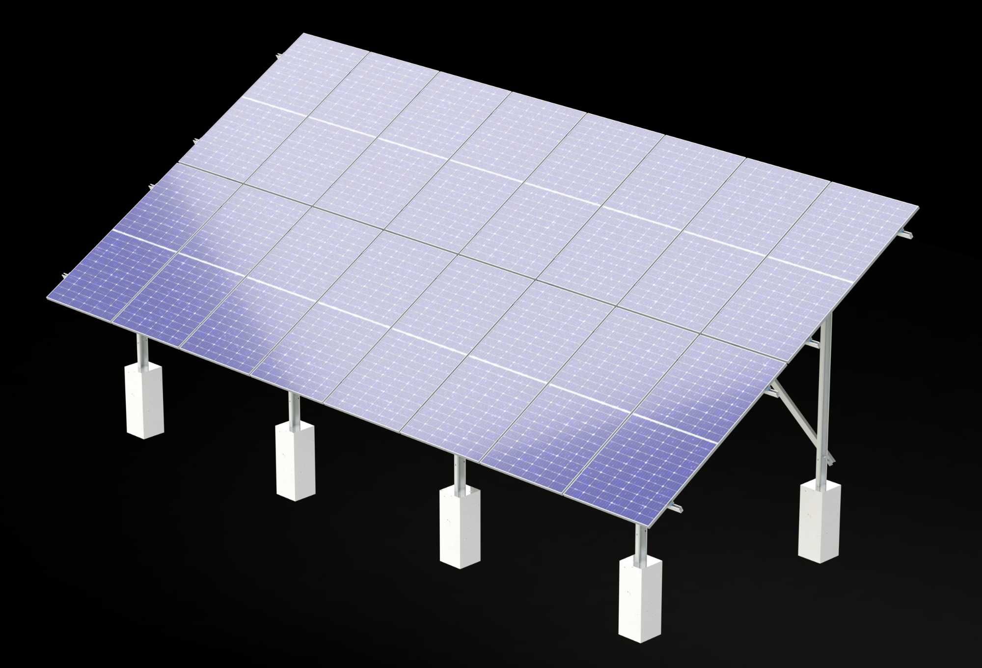 Structura sol structura fotovoltaica
