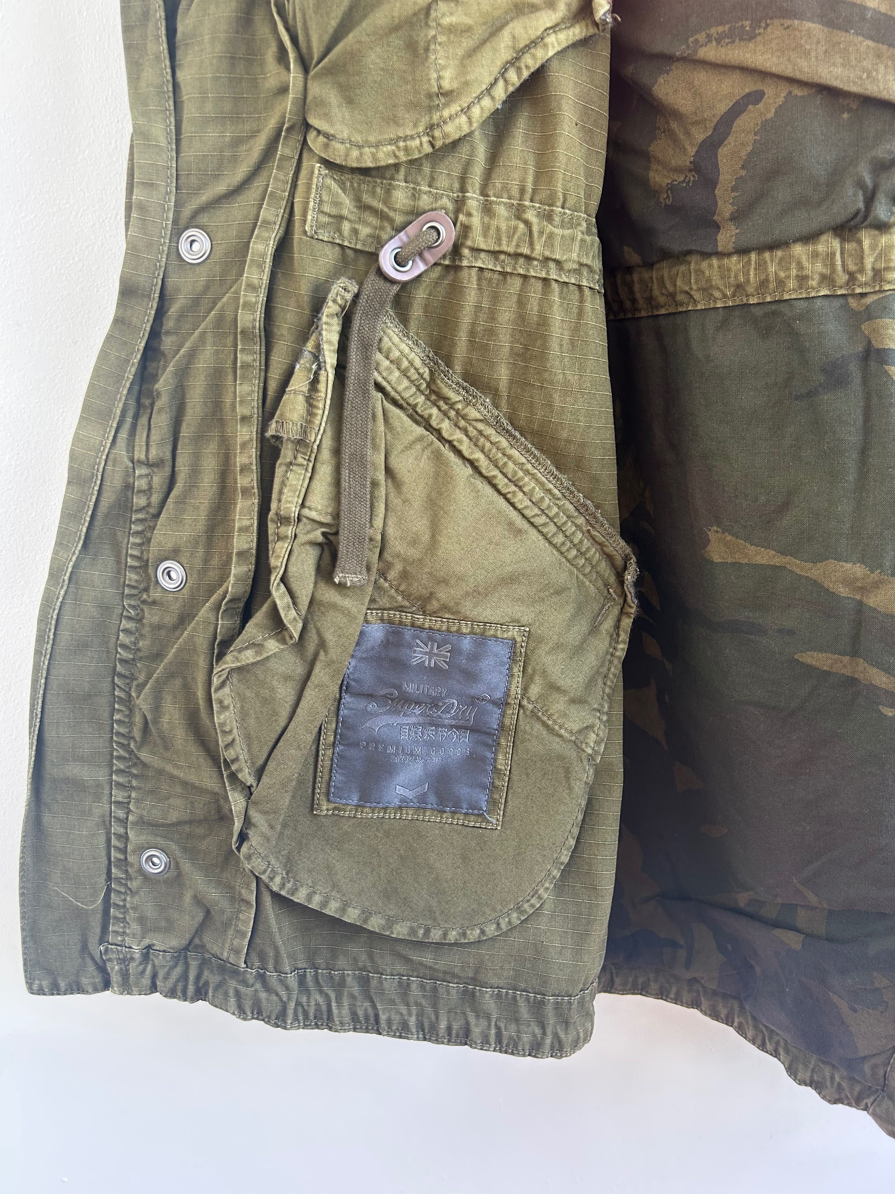 Яке (Парка) Superdry Размер XL цвят зелен