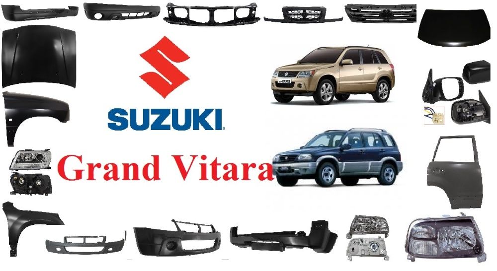 Кузовные детали, капот фара бампер решетка Suzuki Grand Vitara