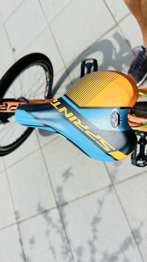 Детско колело (велосипед) Sprint Casper 24” neon orange matt