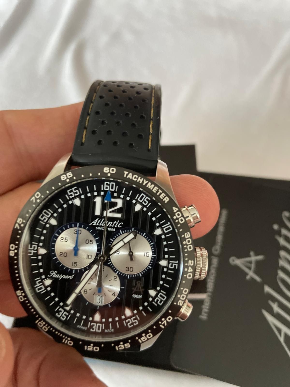 Atlantic Chronograph Sport,Limited Edition TOP Price Swiss Made