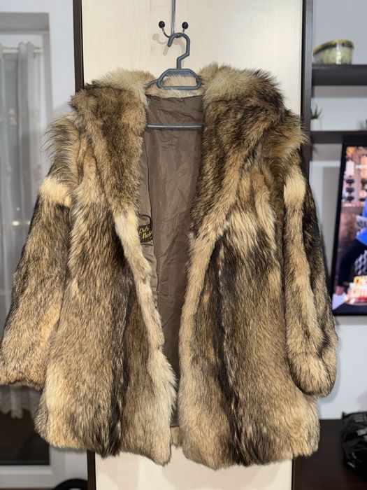 Blana naturala de coiot din 1980