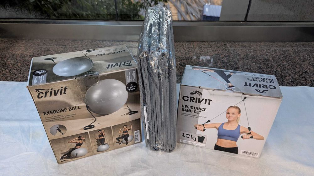 3 echipamente fitness (pilates / yoga / aerobic)