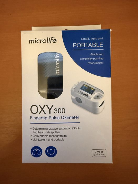 Пулсов оксиметър Microlife OXY300 + SOS бутон wifi Tuya app