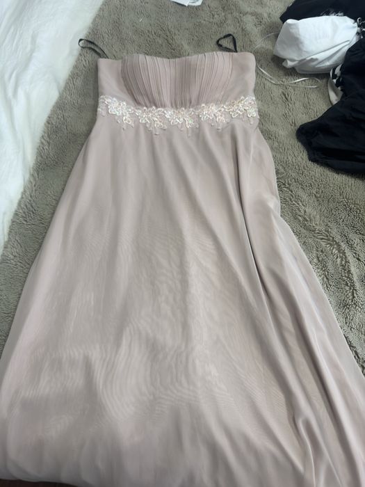 Платье на нг пыльная роза