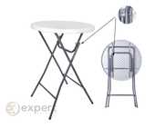 Masa pliabila cocktail HDPE, mese stand up receptie, bar, standing