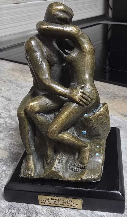 statuieta bronz le baiser