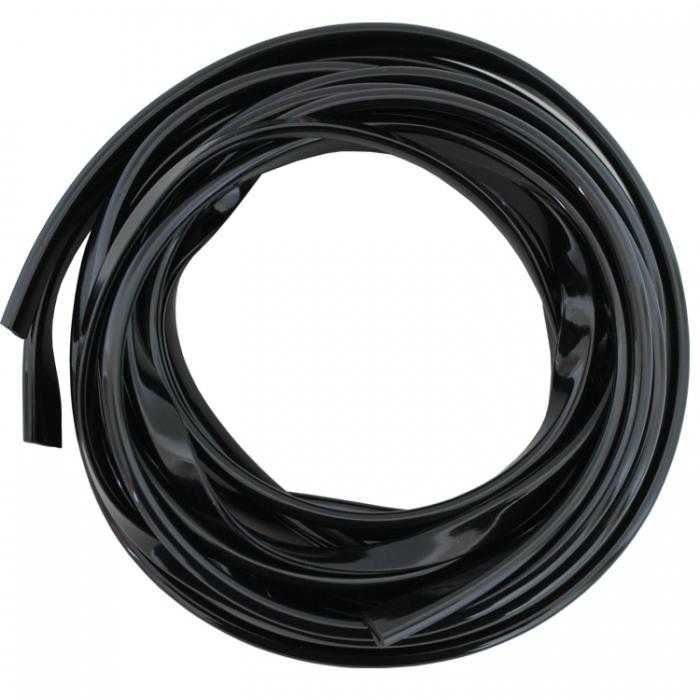 Лайсна за врата декоративна - 1850 черна, безцветна, бяла, червена