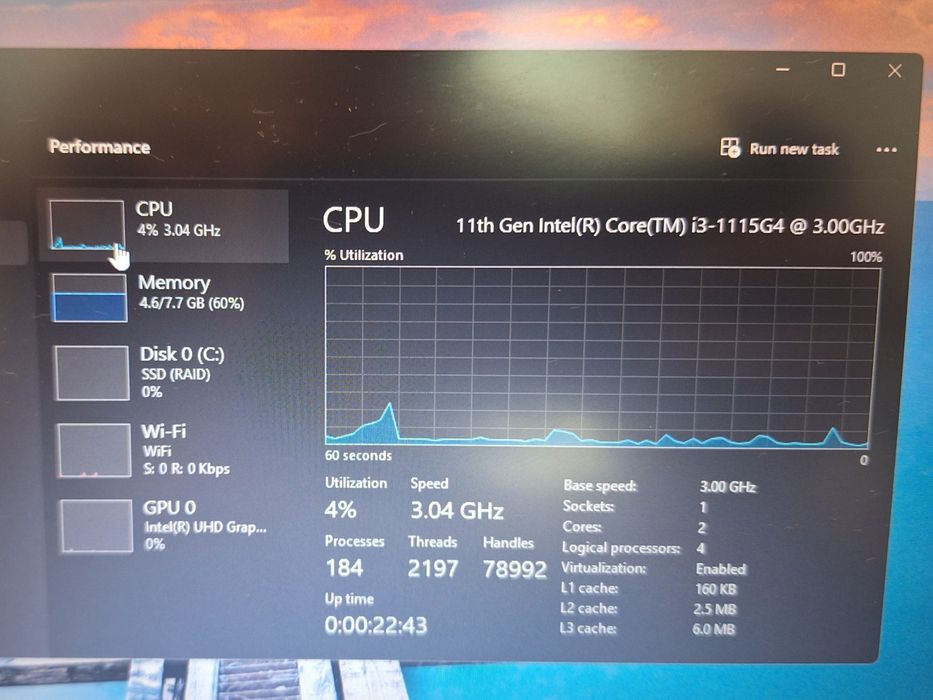 Laptop HP 15-dw3054nq