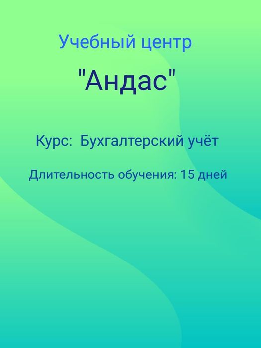 Курс Бухгалтерский учёт