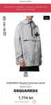 Geaca DSQUARED2, originala, marimea L, oversize
