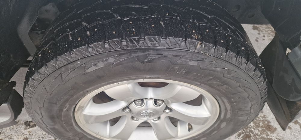 Диски с резинай зима от прадо 265/65/17