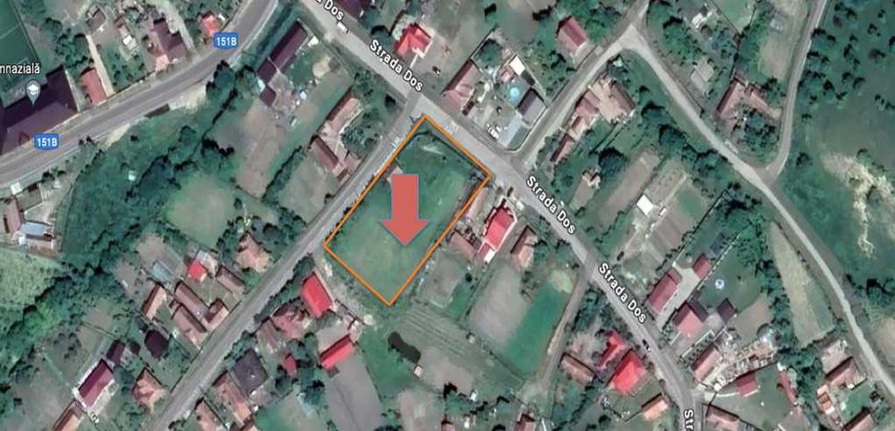 De vanzare 2 parcele de 1000 mp/fiecare  in Cerghid