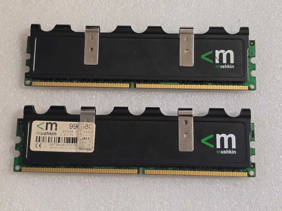 Kit memorie RAM desktop Mushkin 4GB (2x2GB) DDR2 800MHz 996580