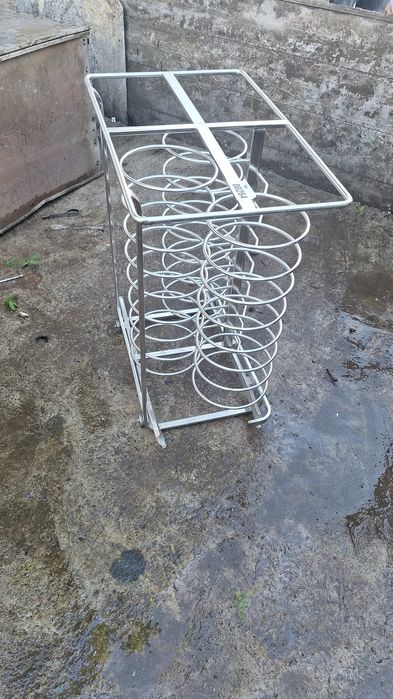 Suport tavi cuptor cu convectie, din inox gros