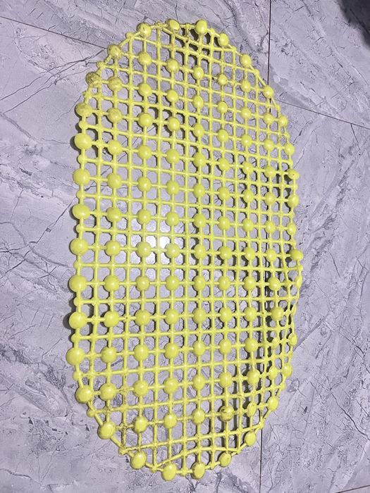 Противоскользящий резиновый силиконовый коврик ванны