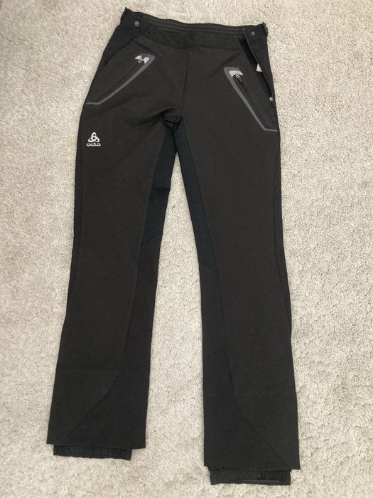 Pantaloni Odlo S-M dama softshell elastici tura alpinism