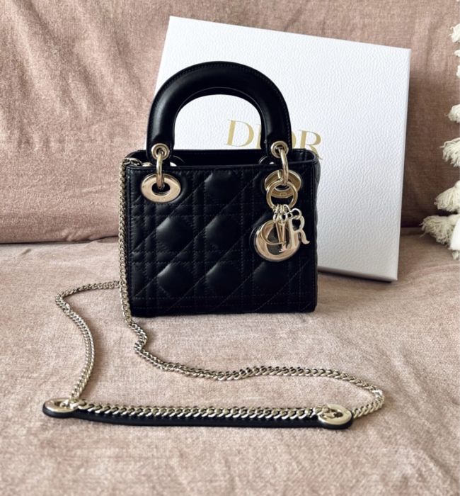 Dior mini lady чанта