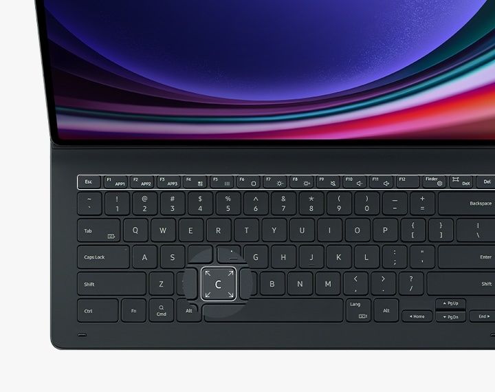 Vând husa cu tastatura slim Samsung Tab S9 ultra