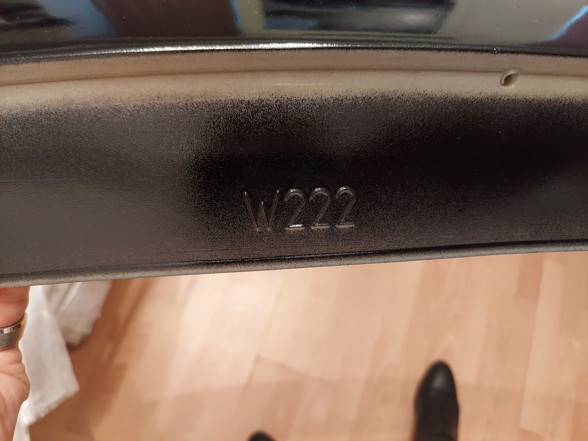 Спойлер на багажник W222 Mercedes, S500, S63amg
