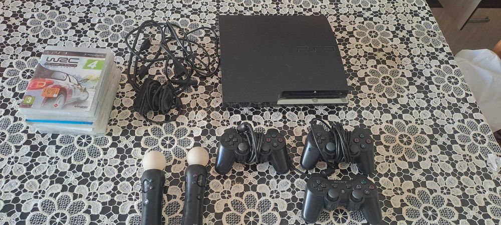 Play station 3 slim  cu netflix YouTube si altele