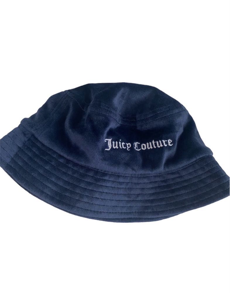 Palarie bucket hat Juicy Couture velur