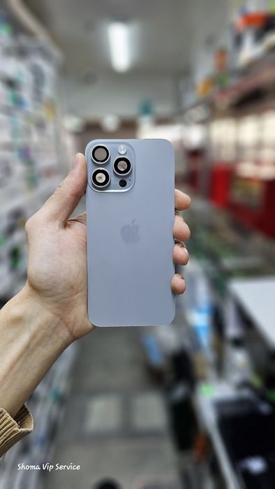 iPhone 15 pro Max Titan Natural Крышка снятая оригинал