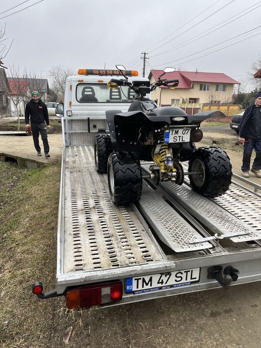 Polaris scrambler 500 4x4 schimb cu masina de epoca