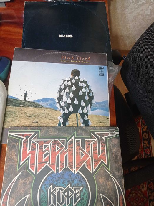 Продаются пластинки.