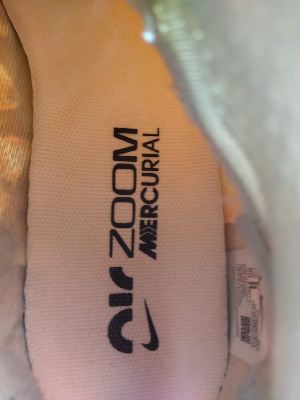 Сороконожки проффесиальные,air zoom mercurial