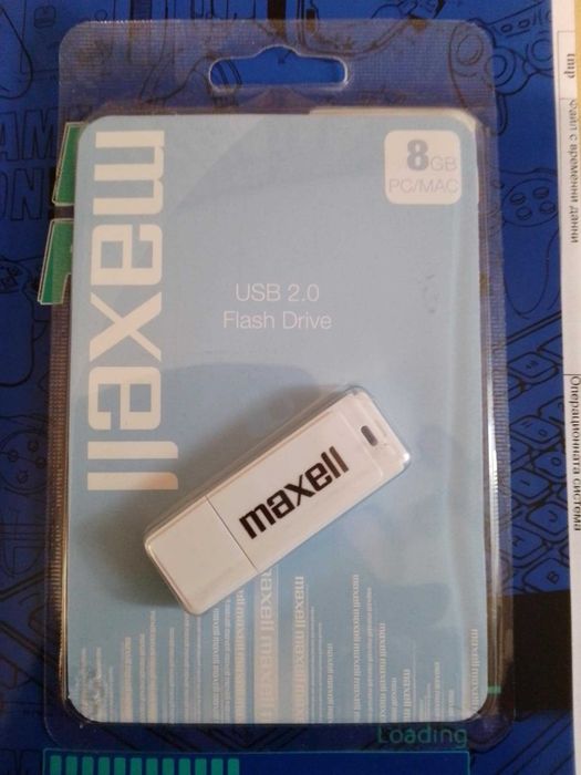 Флашка Maxell USB 8GB