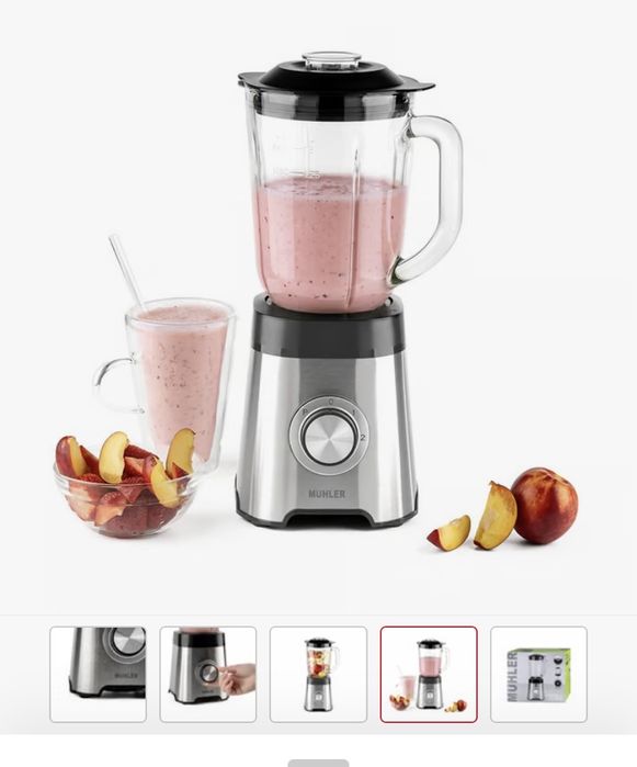 Блендер Muhler MB-555SG, 500W, 1.5 л,