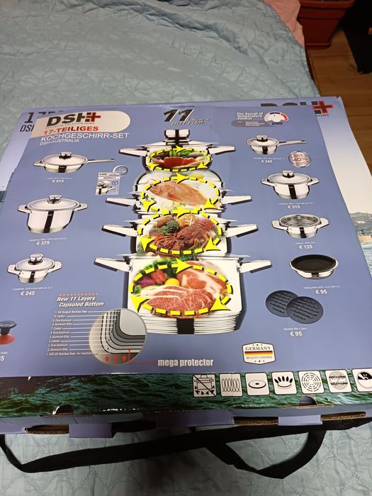 Set oale DSH  17 piese