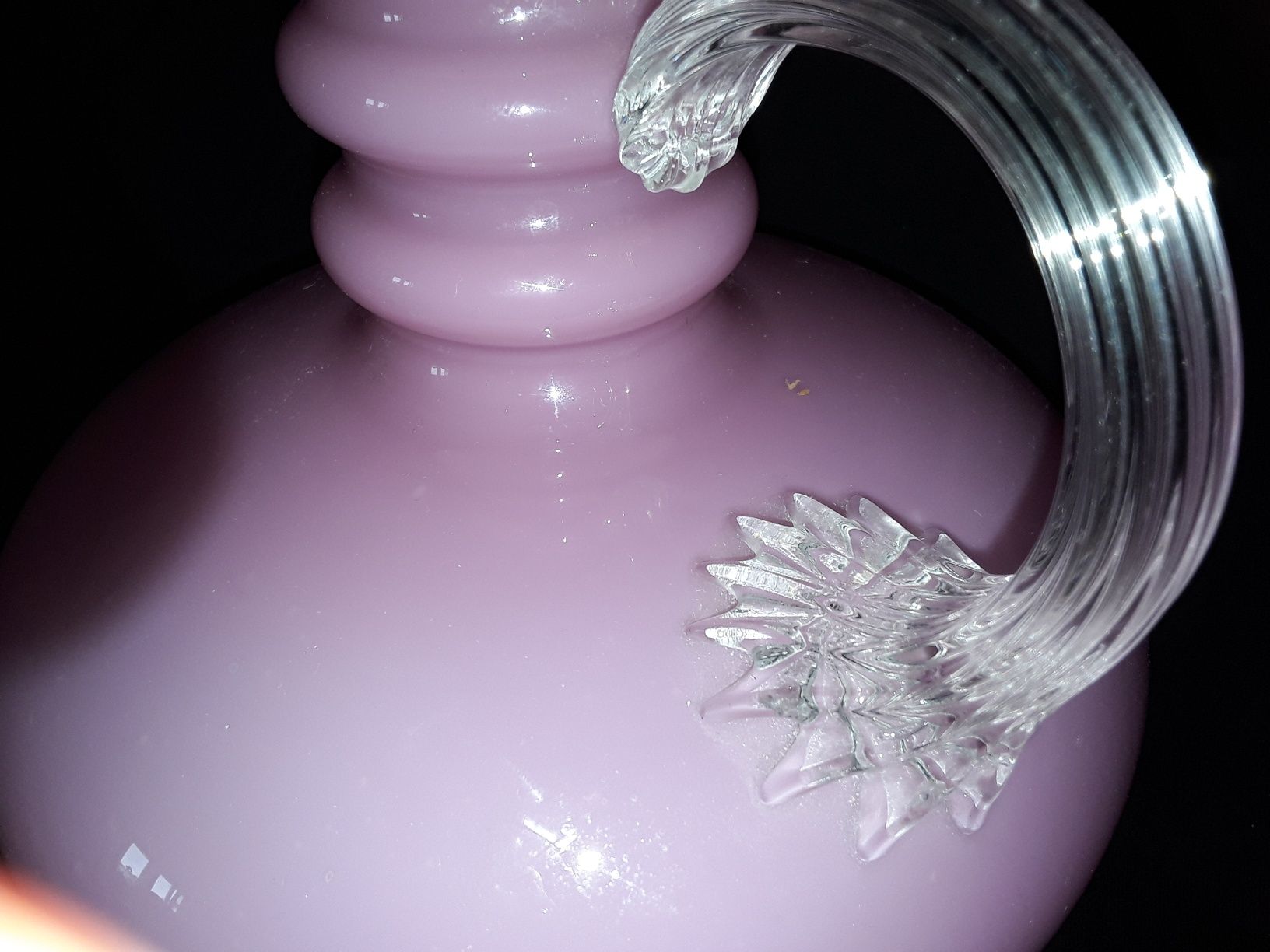 Vaza opalina pink