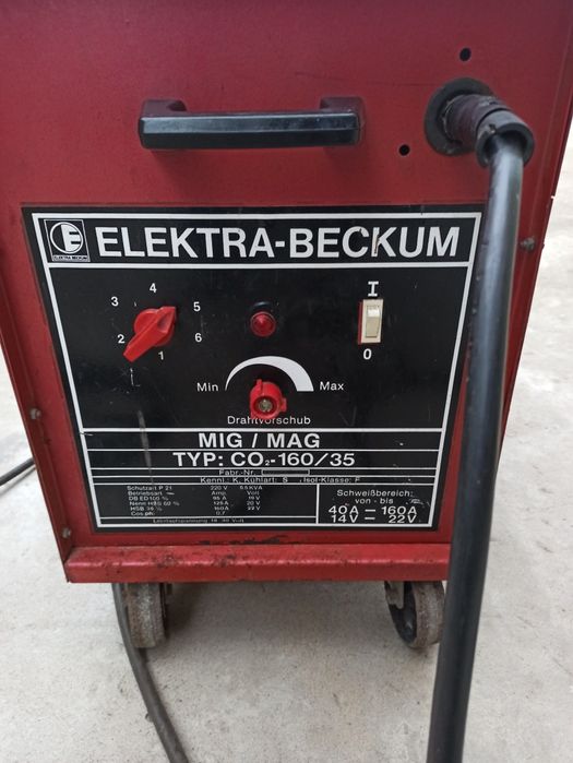 Aparat sudura Elektra Beckum alimentare 220v