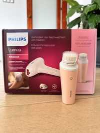 Фотоепилатор Philips Lumea Advanced+подарък четка за лице