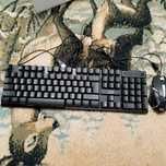 Клавиатура X-Game XD-575OUB черный + мышь  обмен или 4000тг