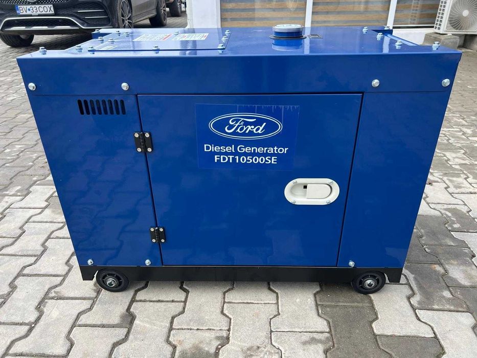 Генератор Ford – 7,9 KVA, Безшумен, с AVR (Нов) + Видео
