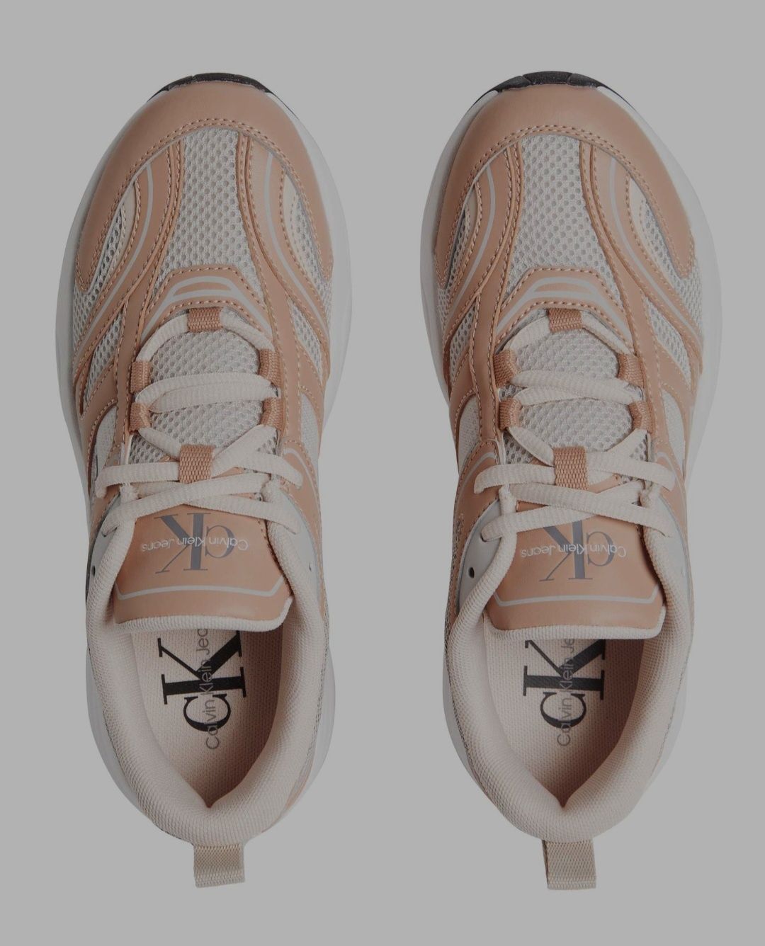 Дамски маратонки Calvin Klein retro tennis mesh ml